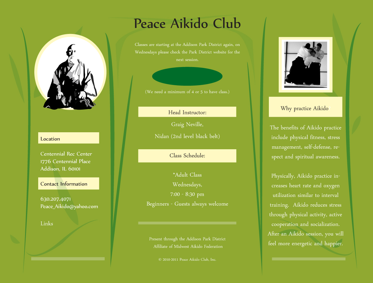 Welcome to Peace Aikido